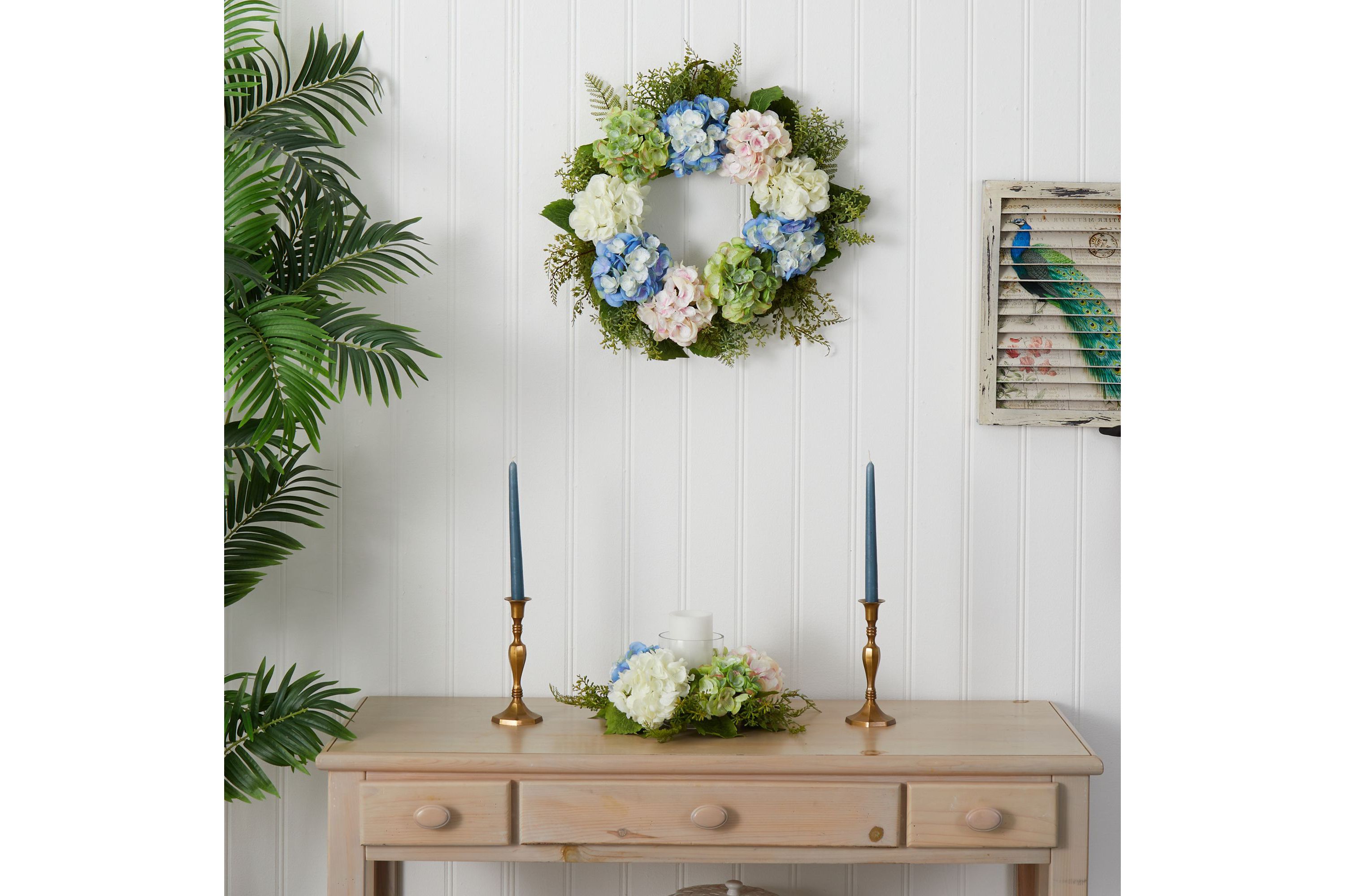 24-Inch Hydrangea Wreath