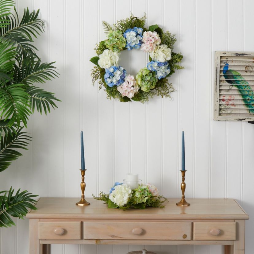 24-Inch Hydrangea Wreath