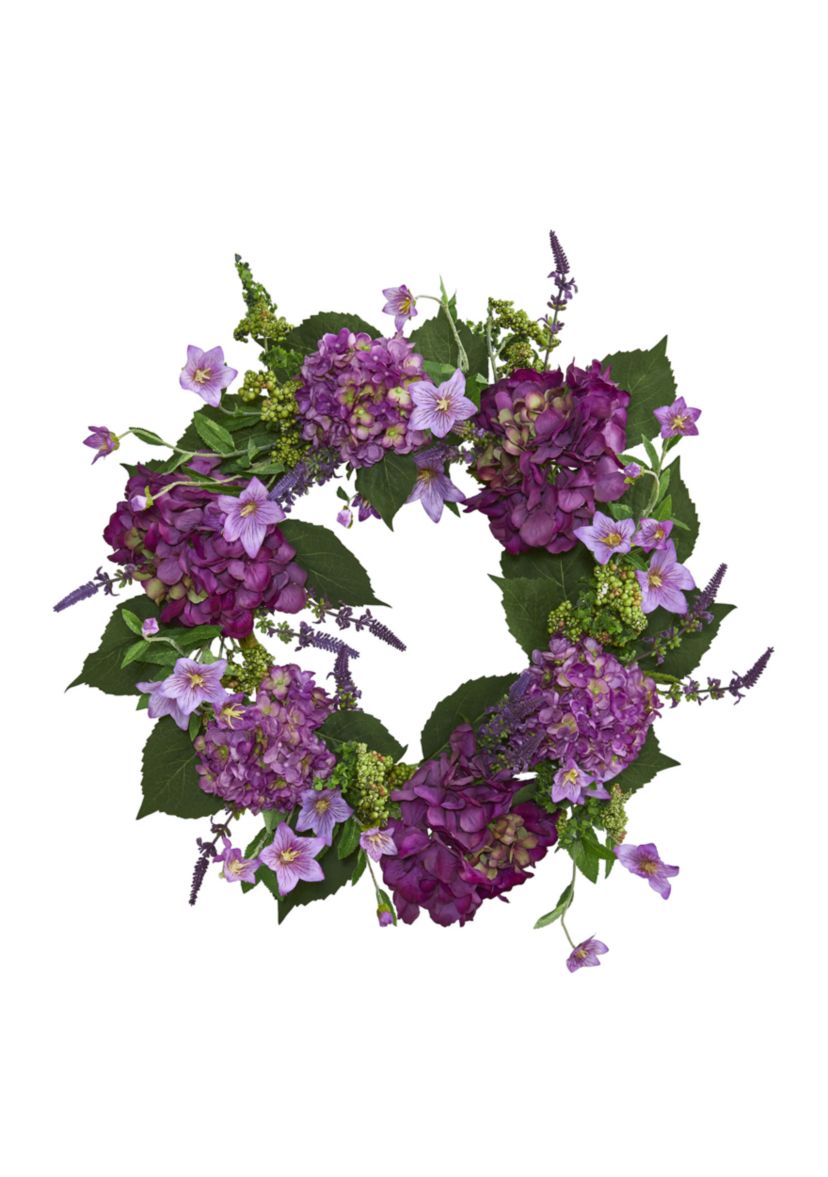 Hydrangea Artificial Wreath