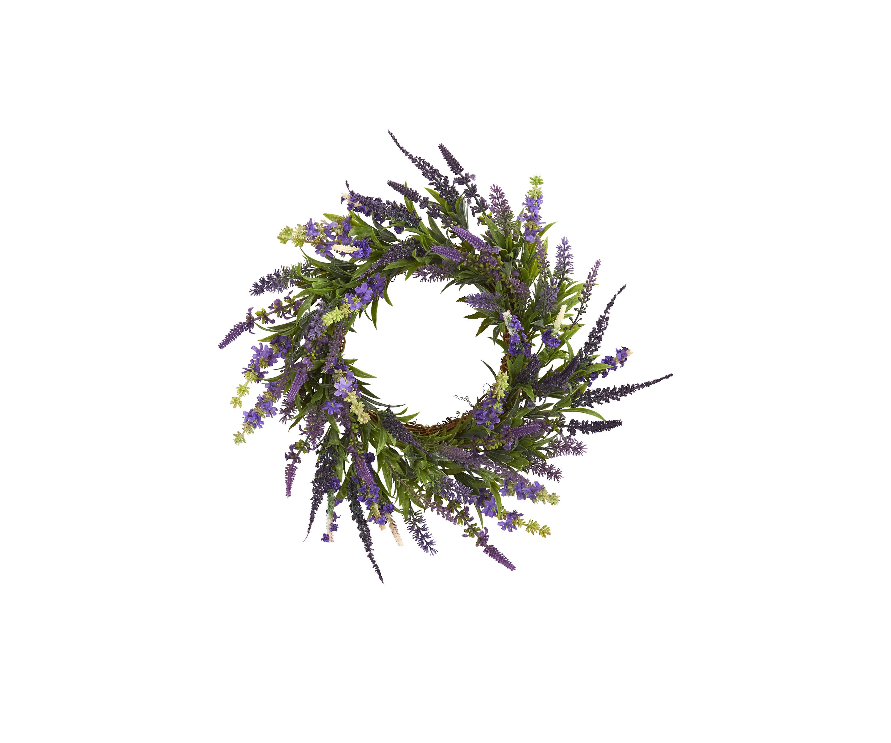 Lavender Wreath