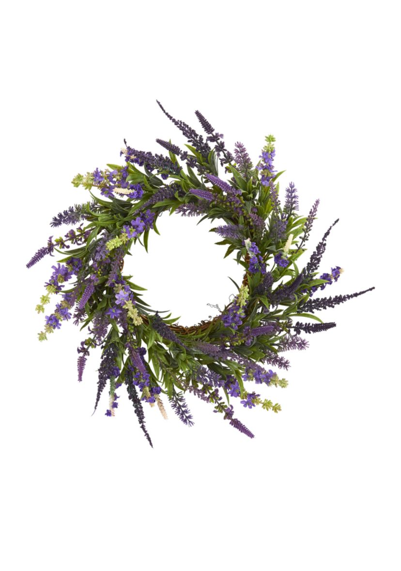 Lavender Wreath