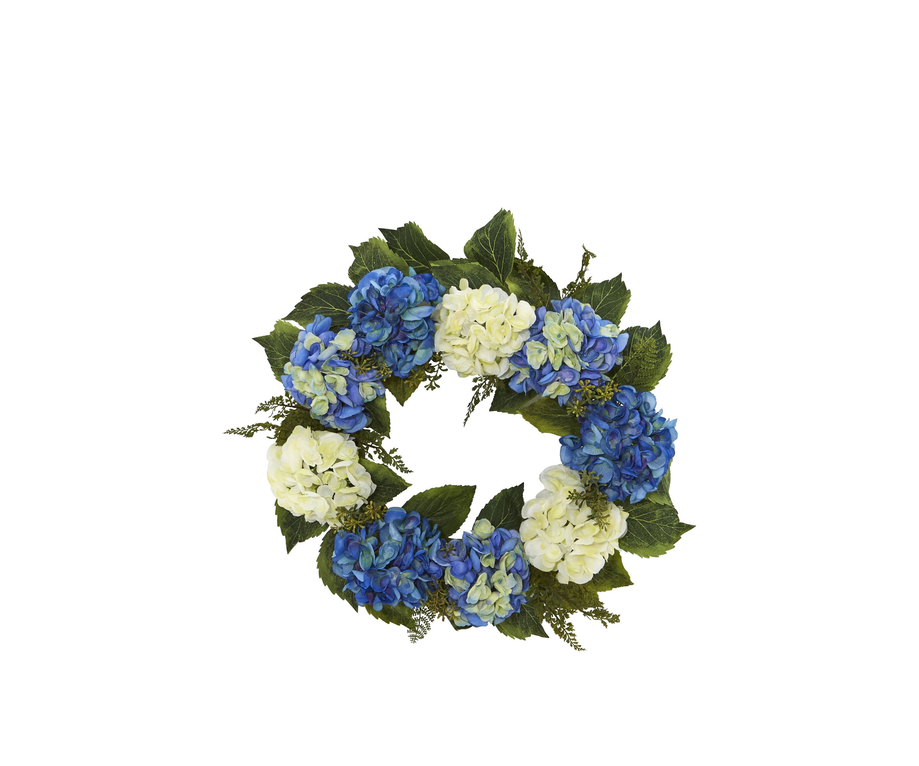 24 Inch Hydrangea Wreath
