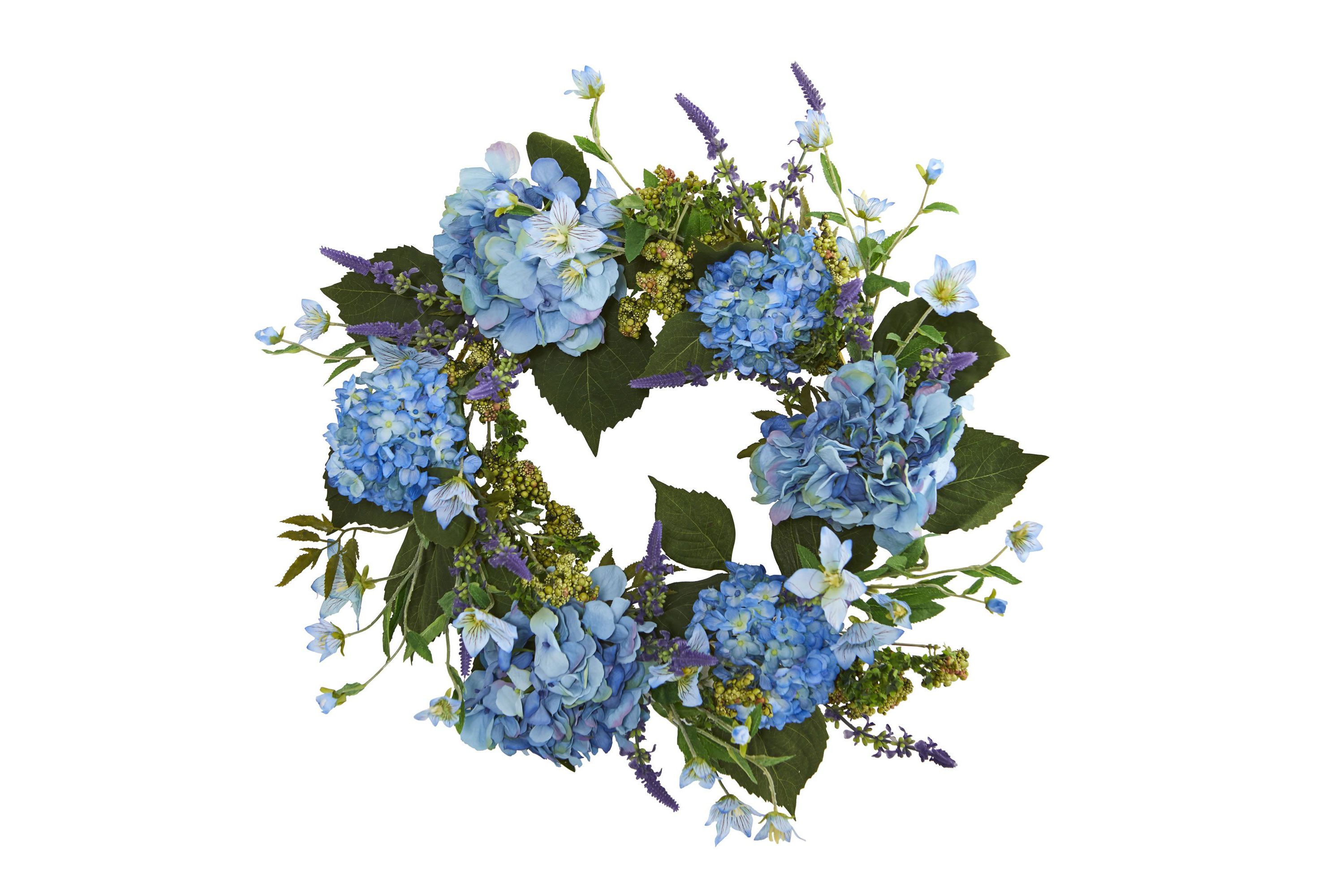 24-Inch Hydrangea Wreath