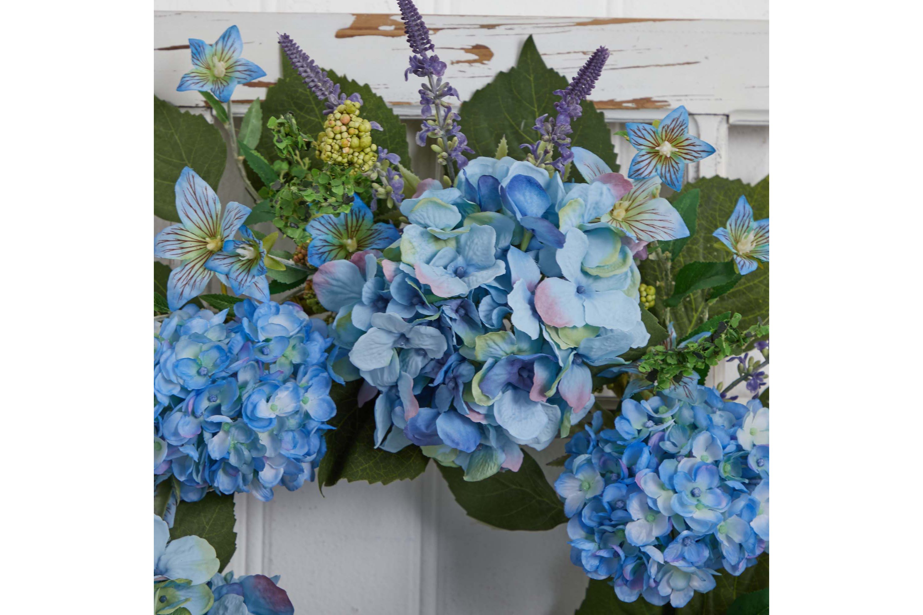 24-Inch Hydrangea Wreath