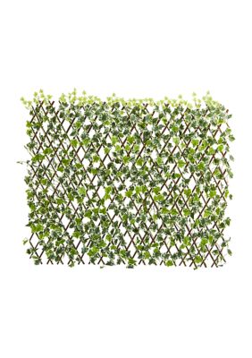 Nearly Natural English Ivy Expandable Fence and Waterproof, Green