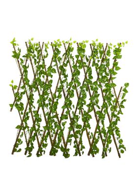 Nearly Natural Pothos Expandable Fence and Waterproof, Green