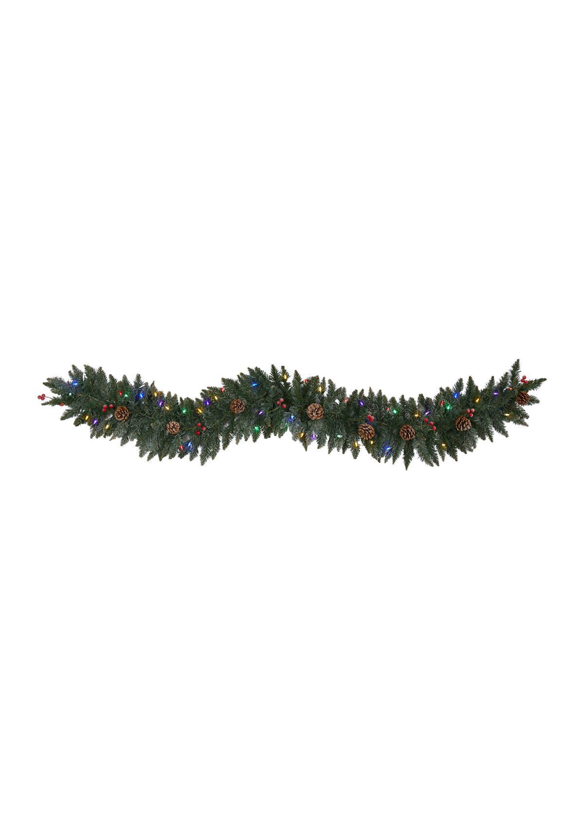 Snow Dusted Christmas Garland