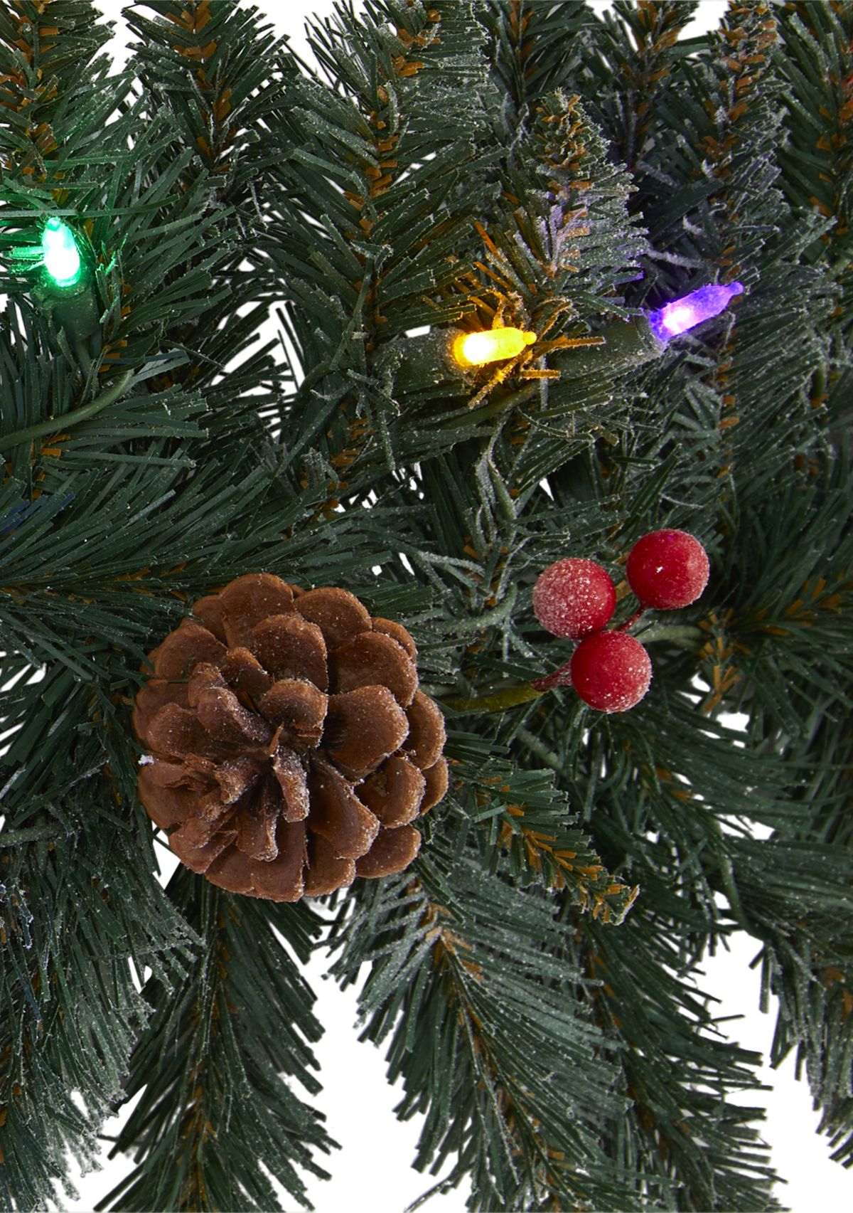 Snow Dusted Christmas Garland