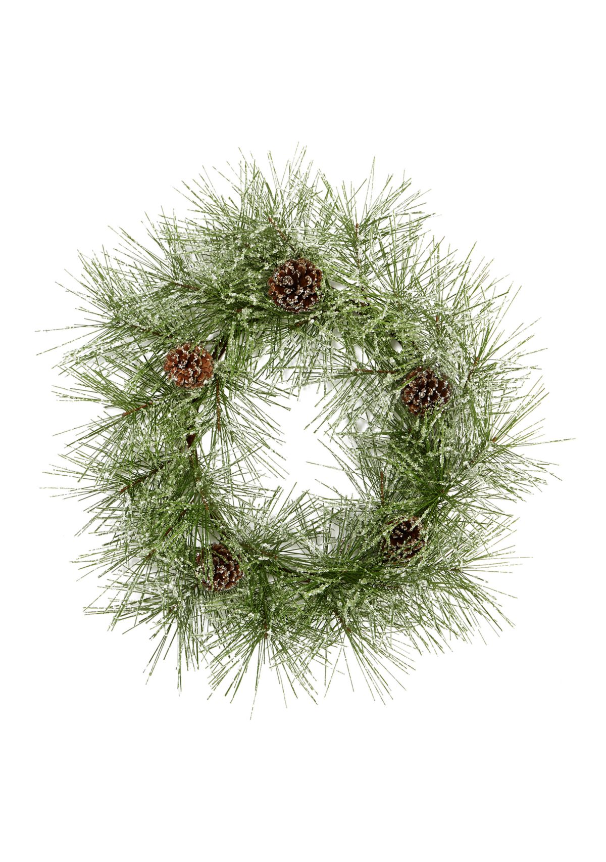 Iced Pine Wreath