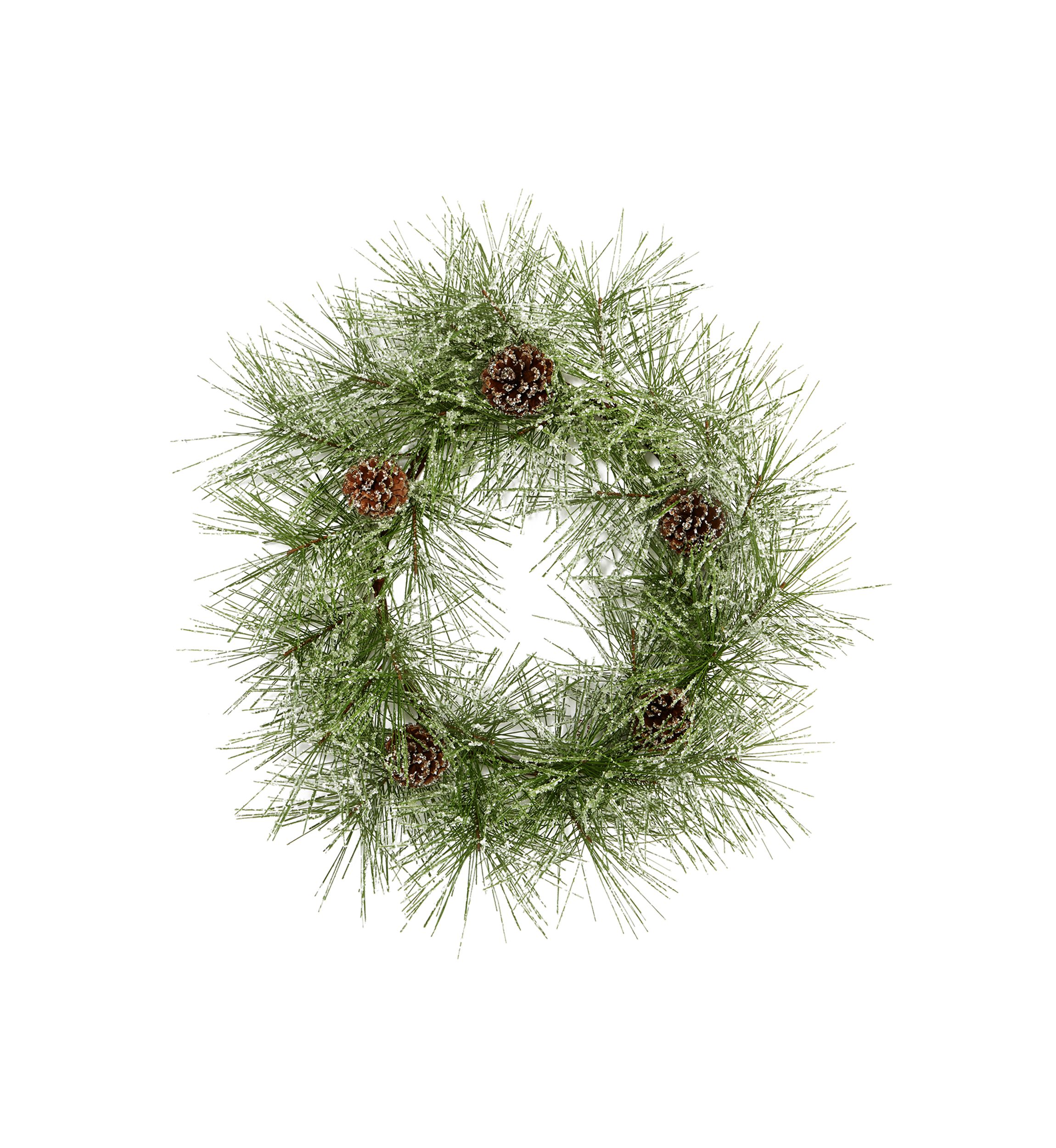Iced Pine Wreath