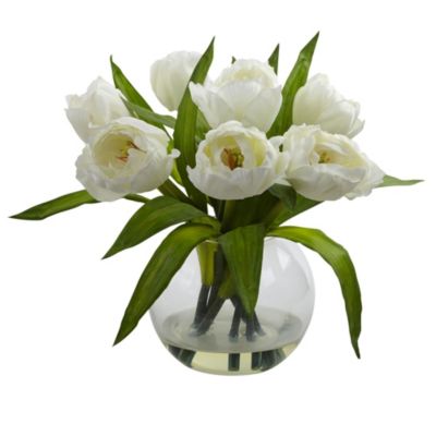 Tulips Arrangement with Vase