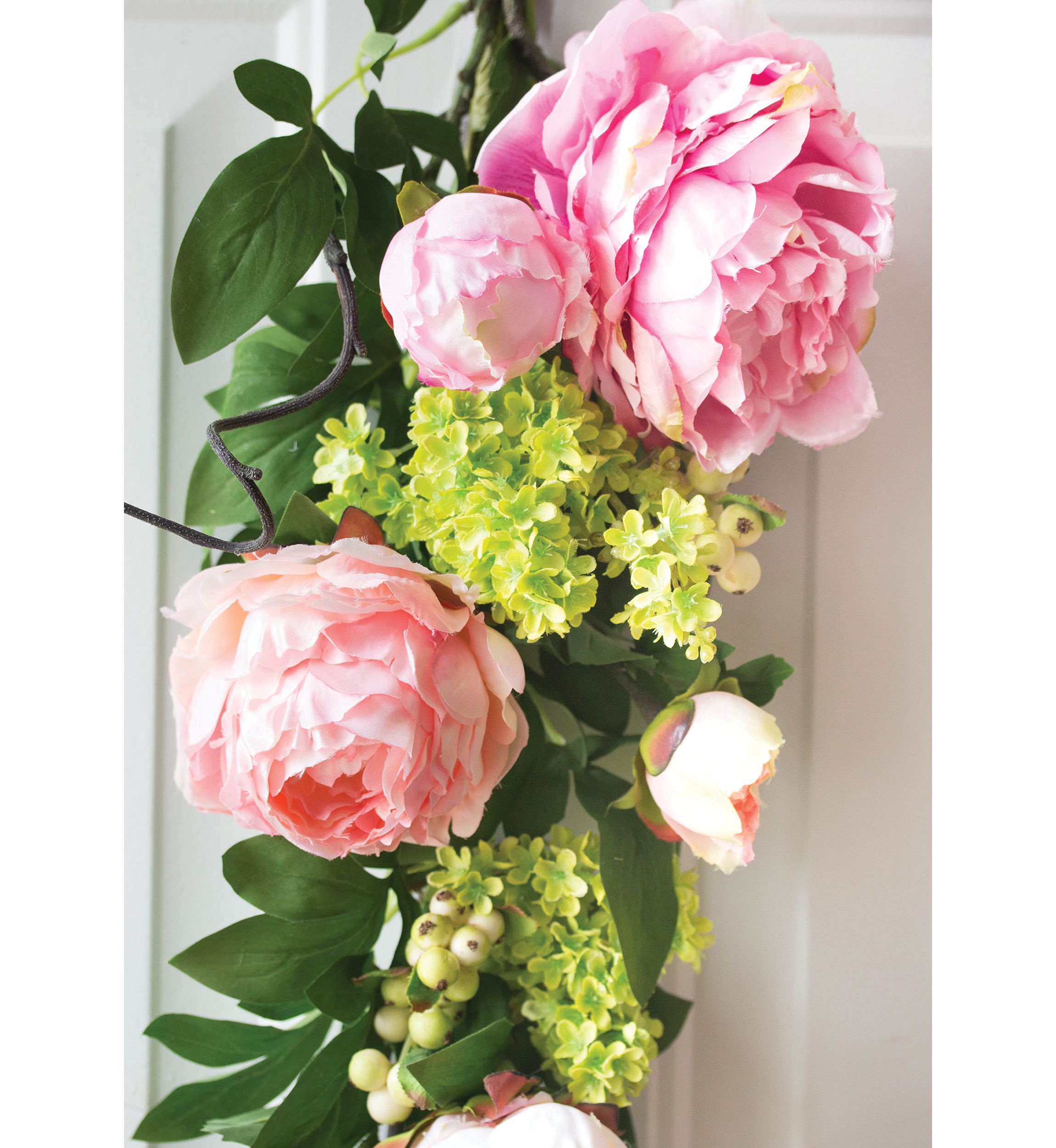 Assorted Peony and Hydrangea Teardrop