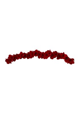 Nearly Natural 5 Foot Amaryllis Silk Garland