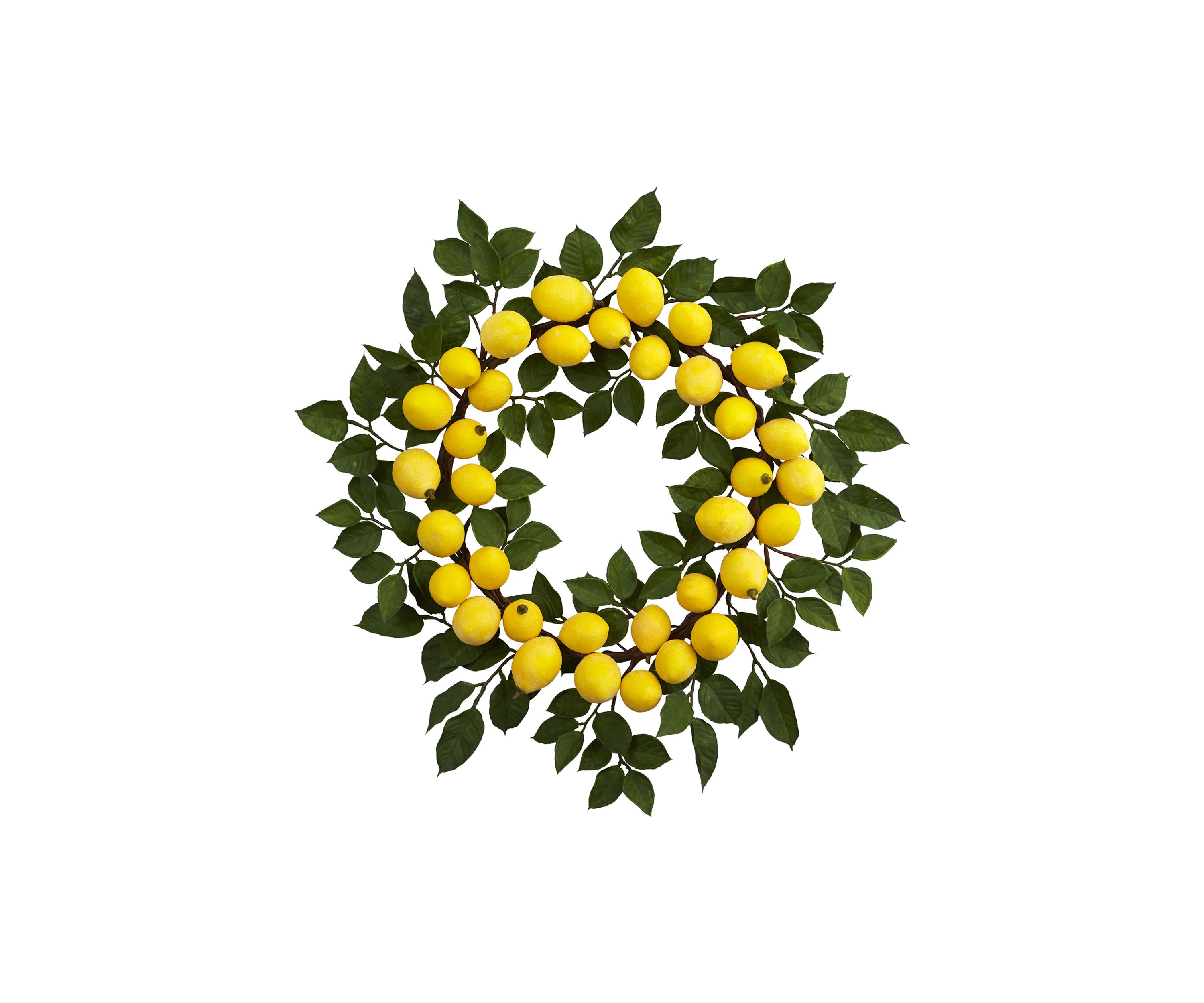 Lemon Wreath