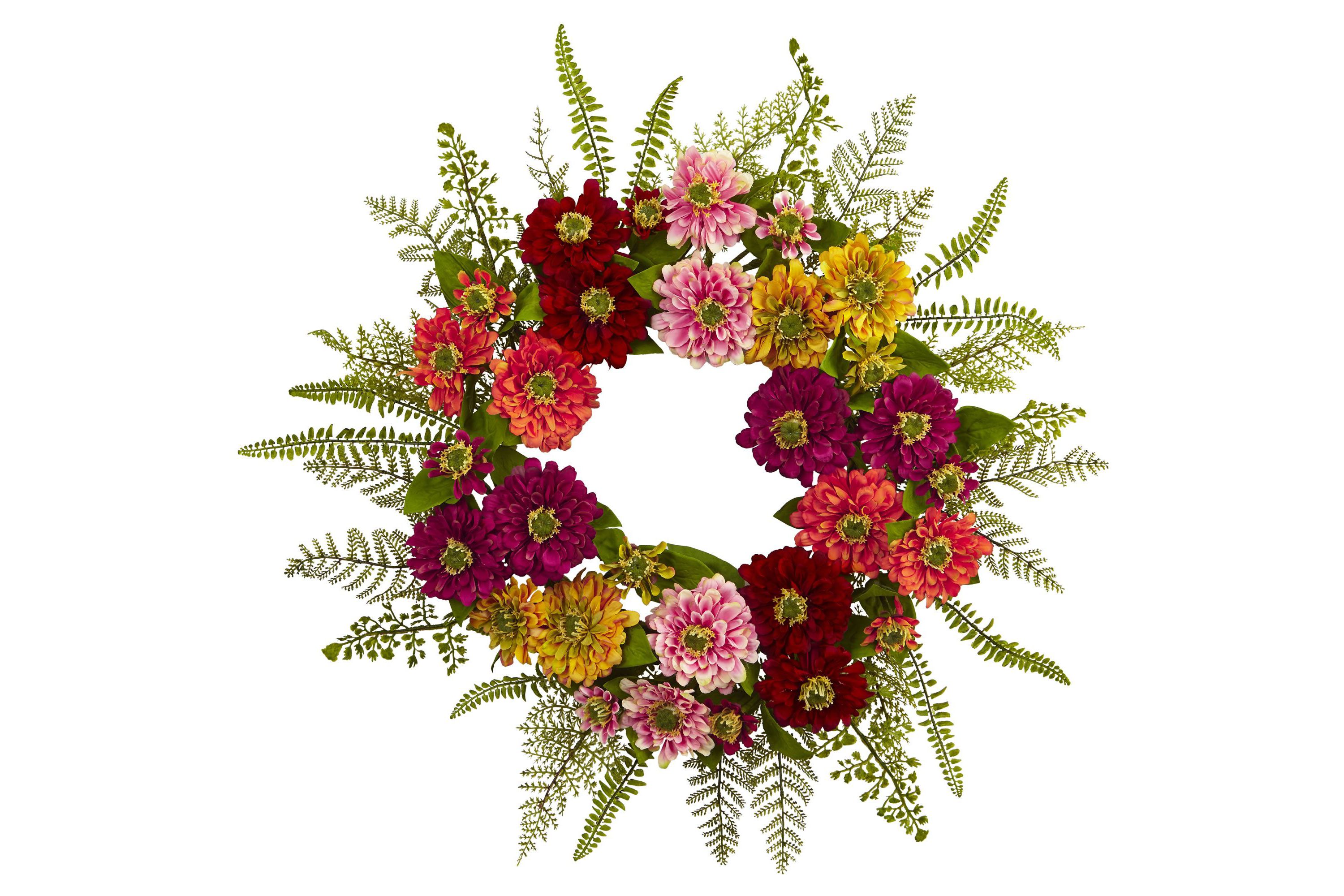 Mixed Flower Wreath