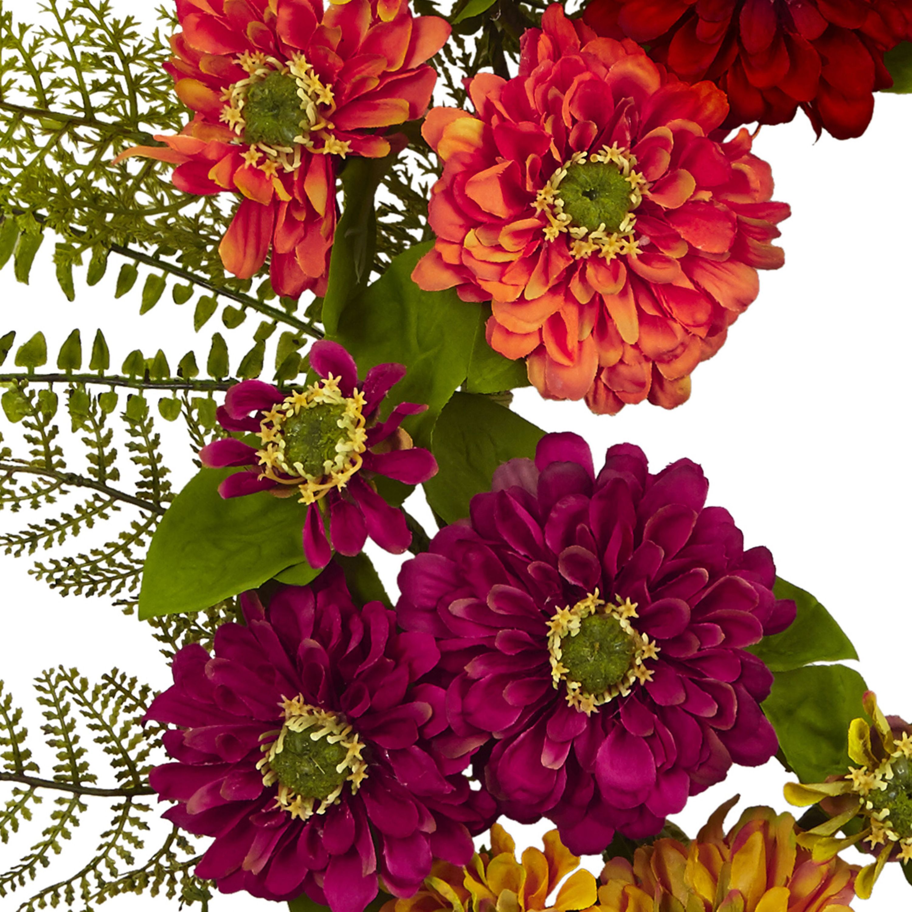Mixed Flower Wreath