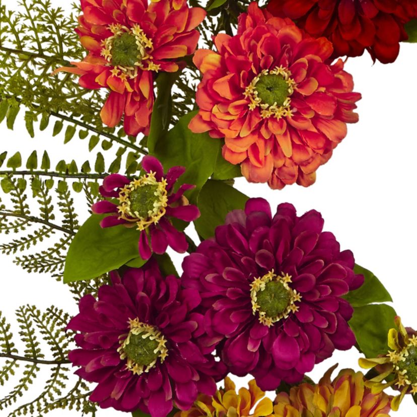 Mixed Flower Wreath