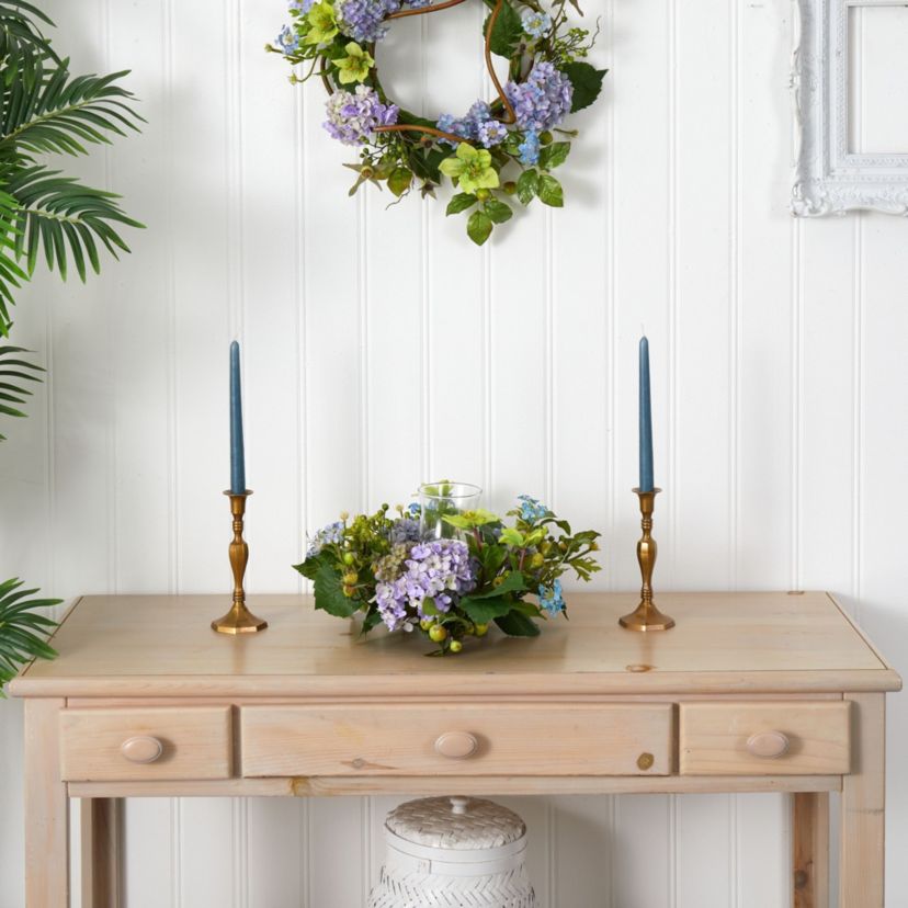 Hydrangea Candelabrum Centerpiece