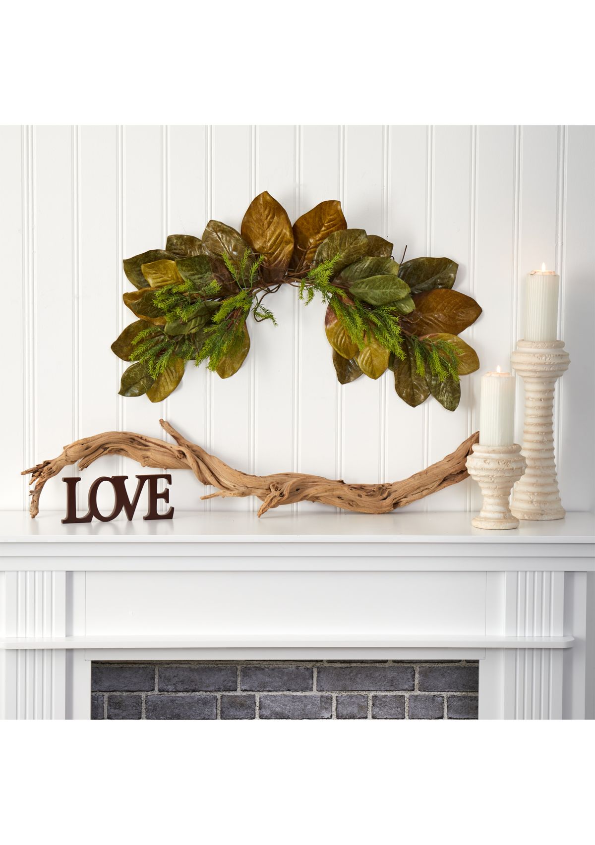 Fall Magnolia Artificial Swag