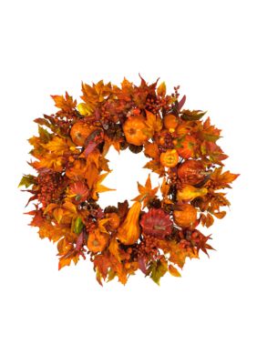 28-in. Harvest Wreath