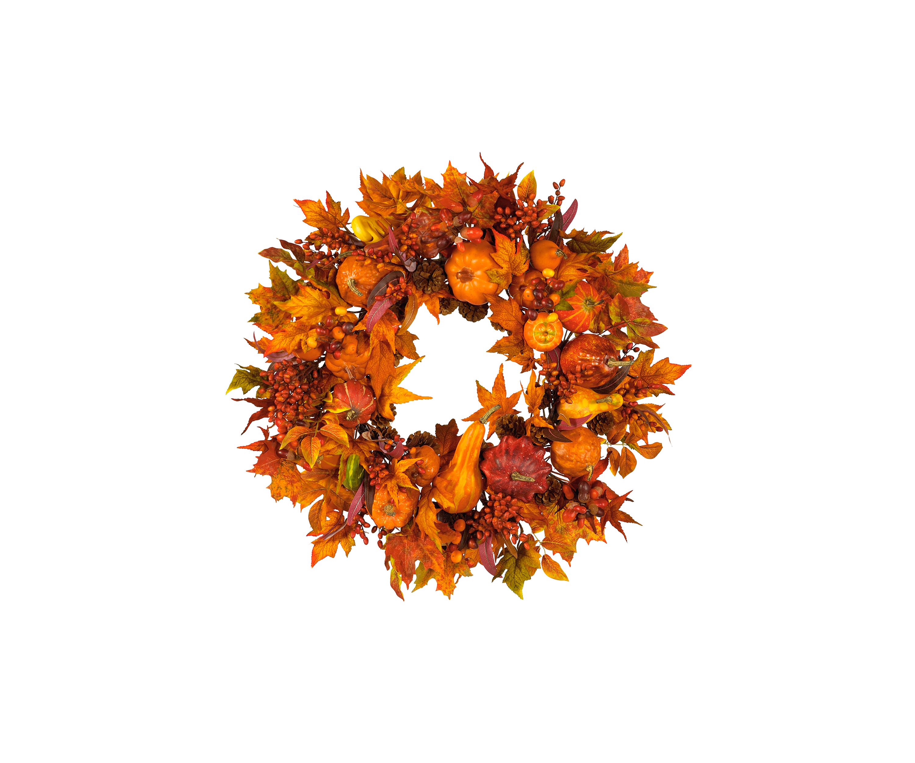 28-in. Harvest Wreath