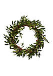 20-Inch Olive Wreath