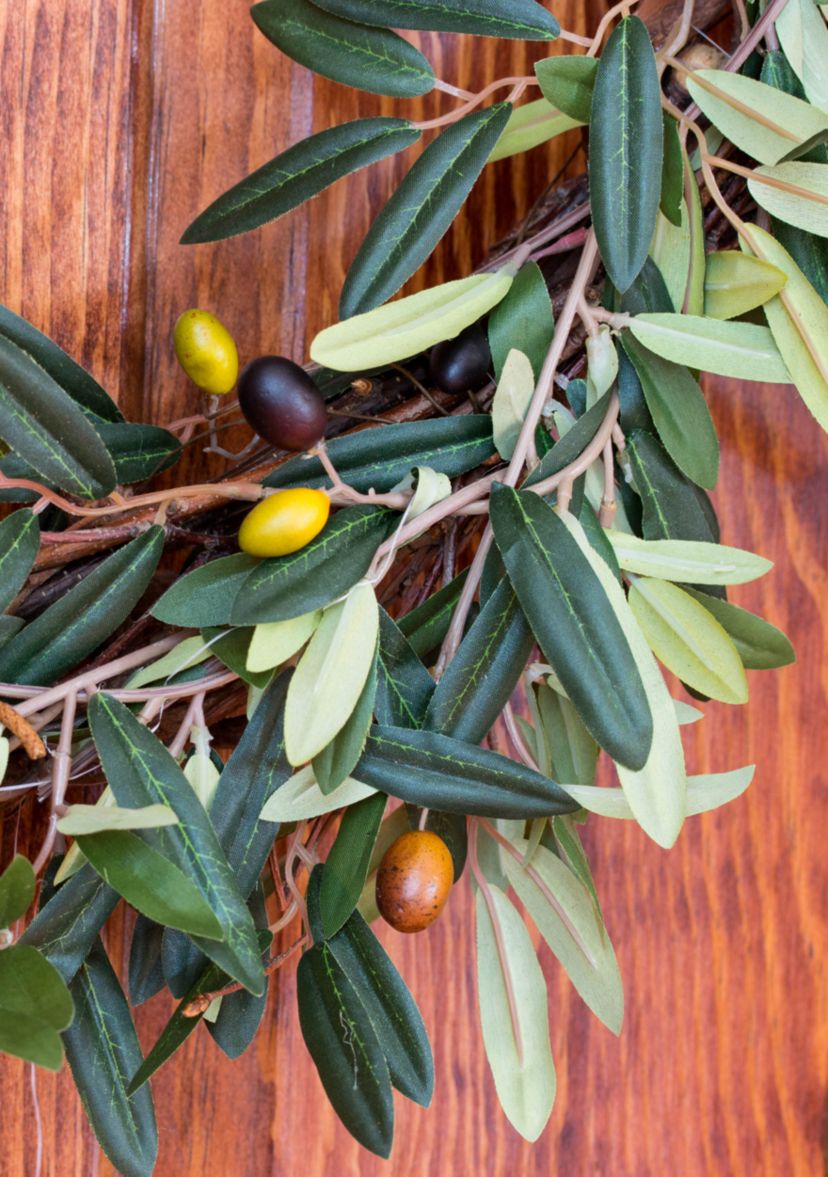 20-Inch Olive Wreath