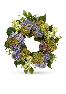 22-in. Hydrangea Wreath