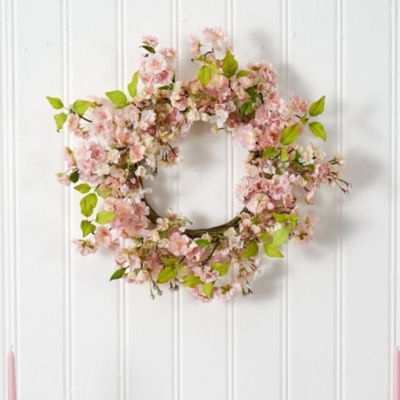 24-Inch Cherry Blossom Wreath