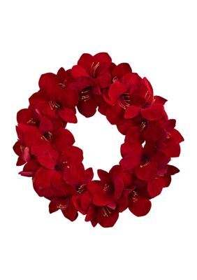 22 inch Amaryllis Wreath