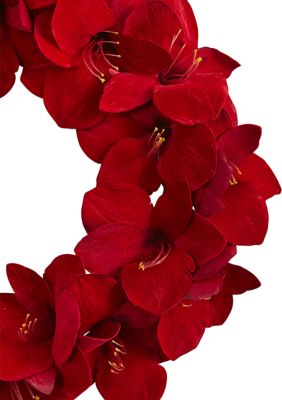 22 inch Amaryllis Wreath