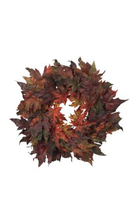 30 in Maple Leaf Wreath