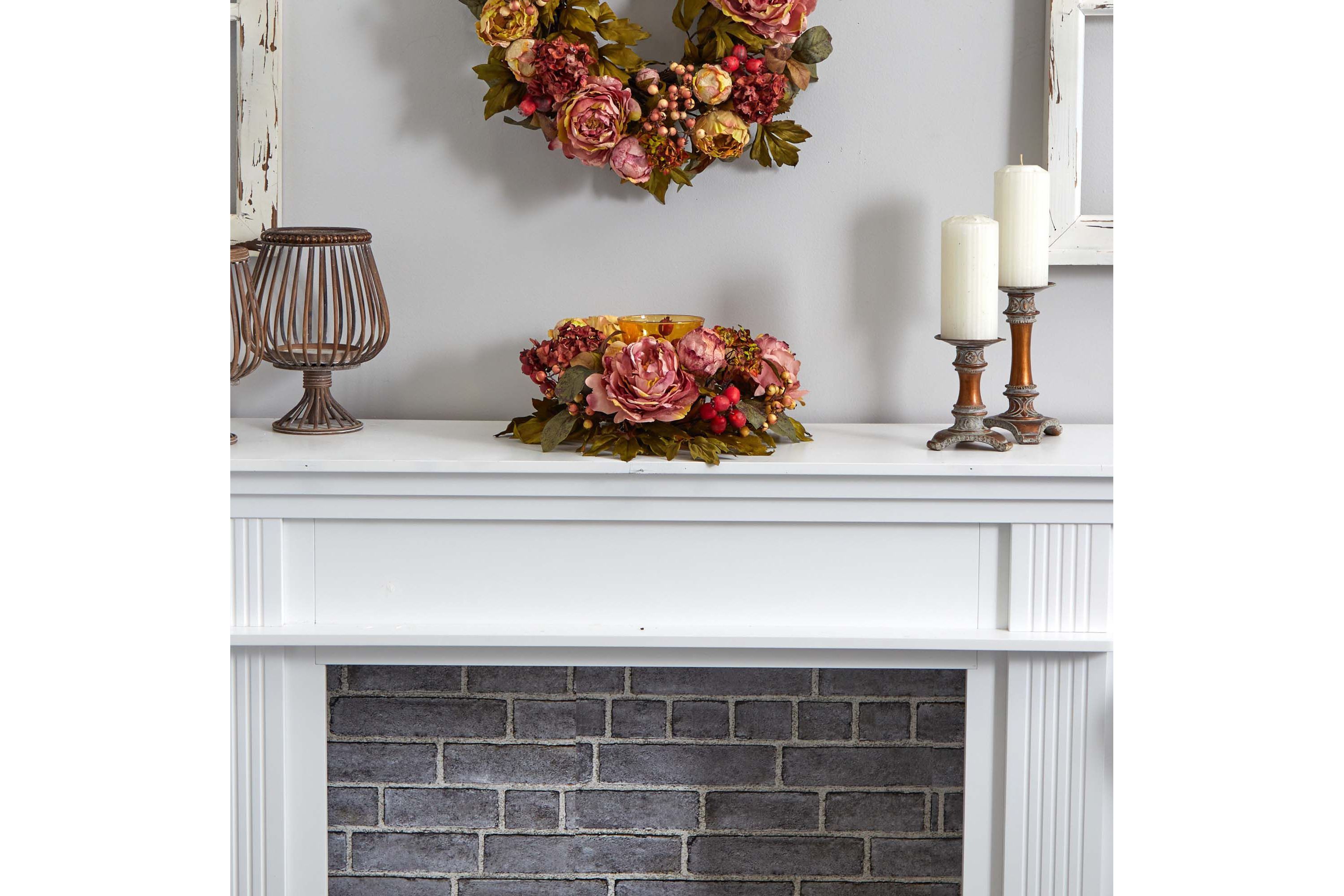 Peony Hydrangea Candelabrum