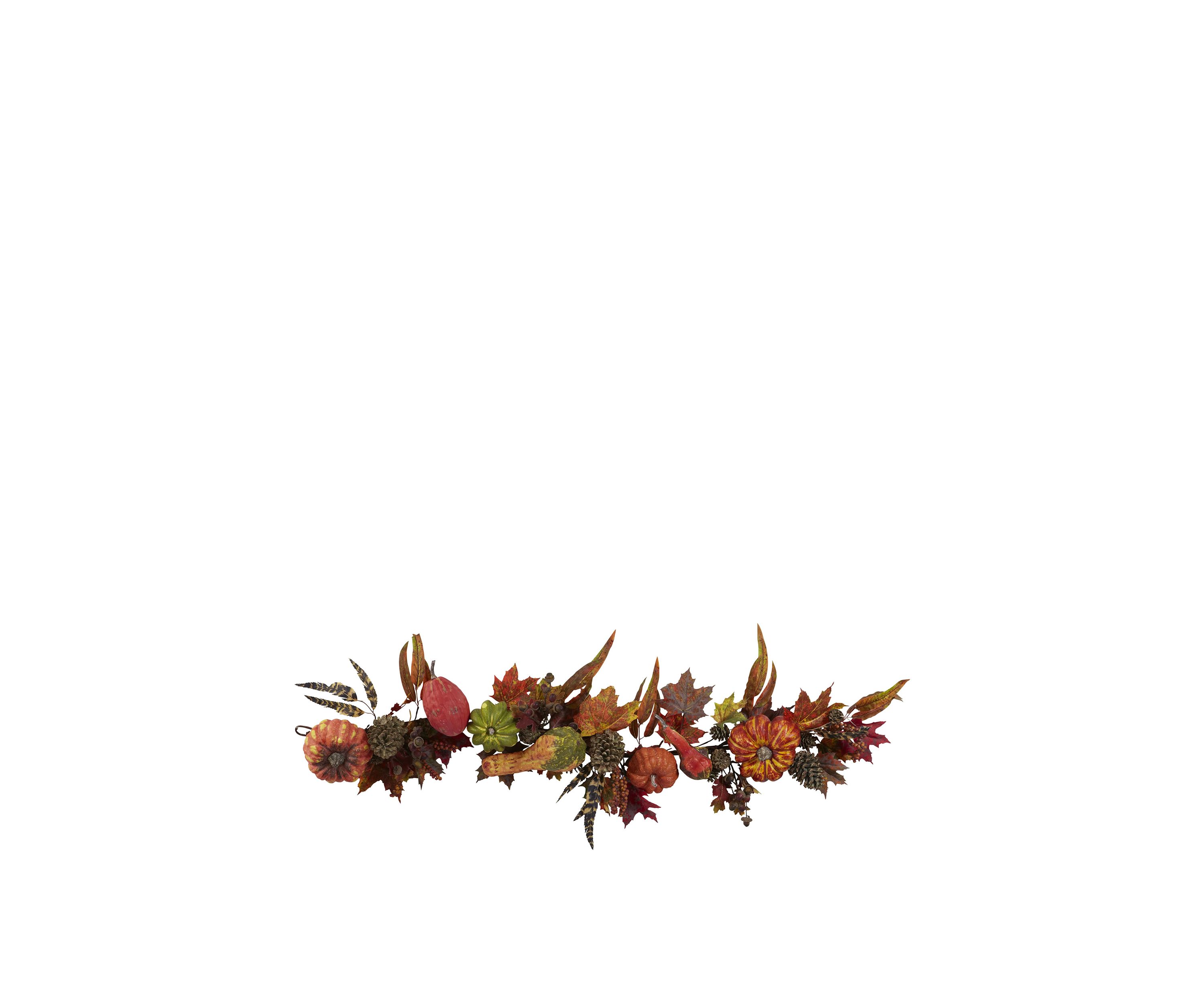 54 in Pumpkin and Gourd Garland