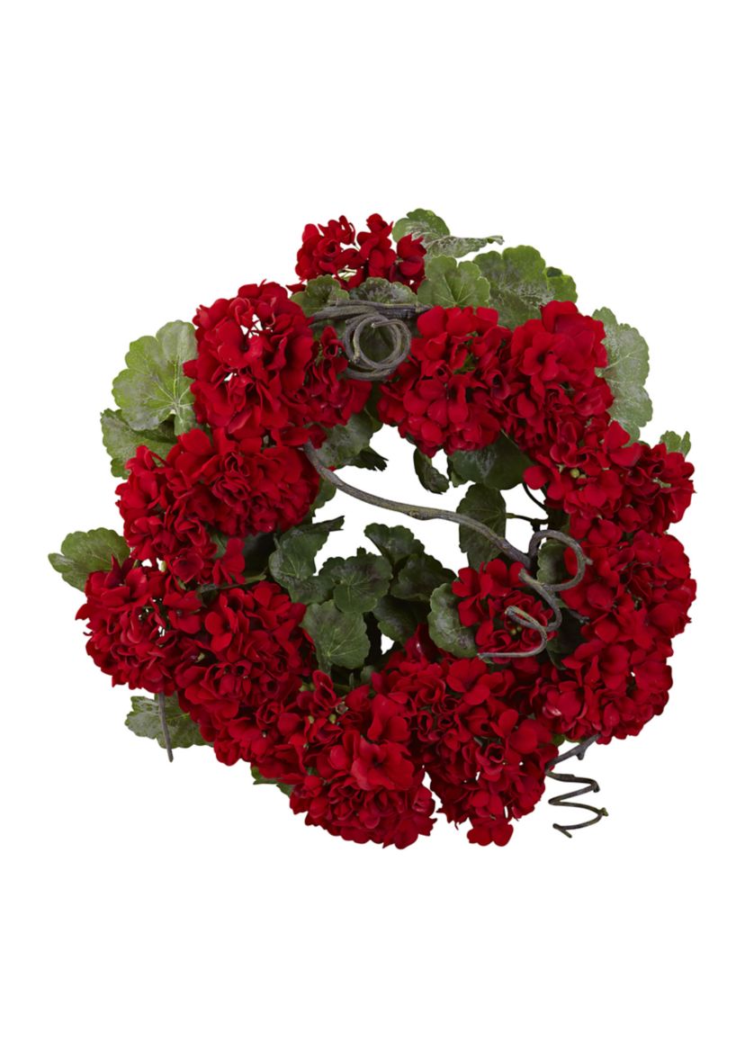 Geranium Wreath