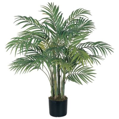 Nearly Natural 3-Foot Areca Silk Palm Tree