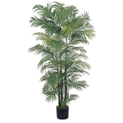 Nearly Natural 6-Foot Areca Silk Palm Tree