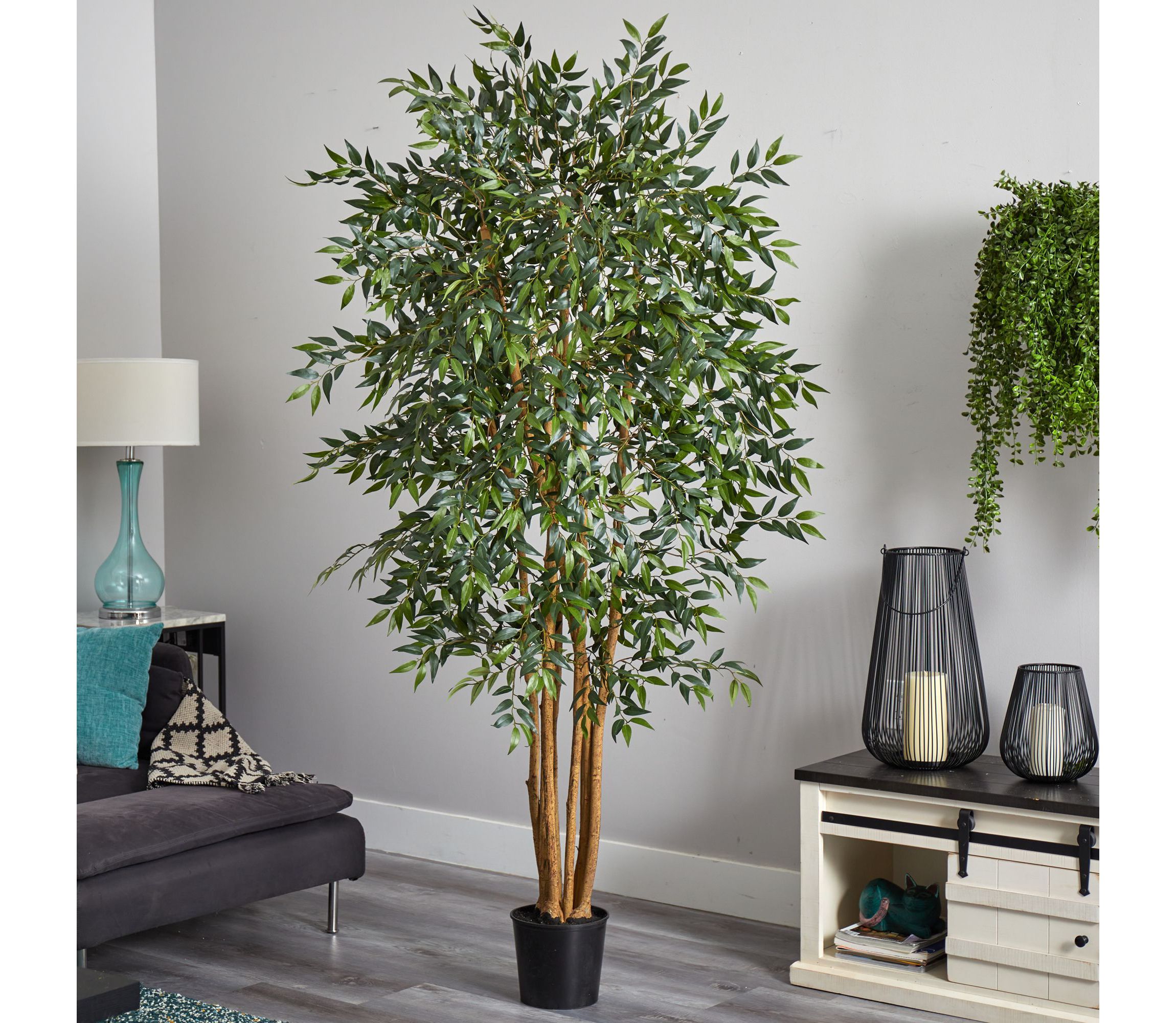 6 Smilax Silk Tree