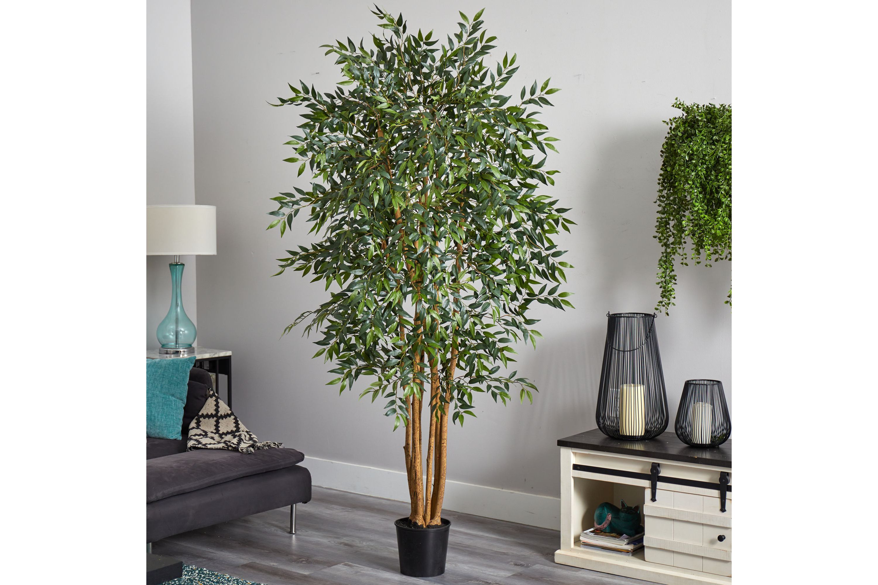 6 Smilax Silk Tree