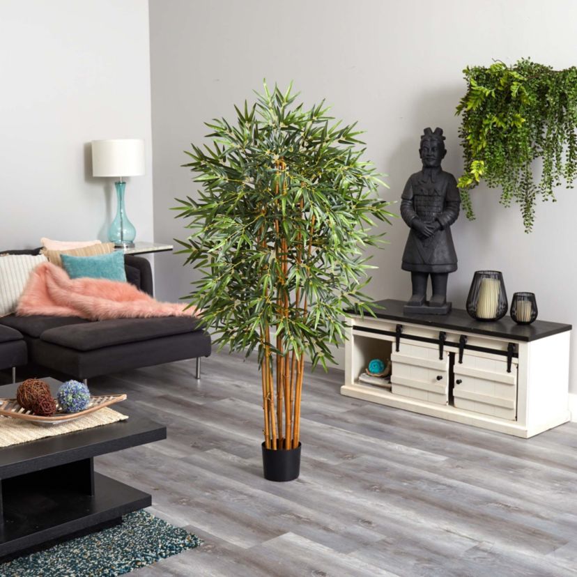 5 Curved Bamboo Silk Tree