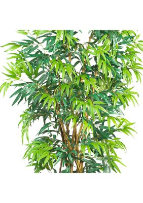 6' Curved Bamboo Silk Tree