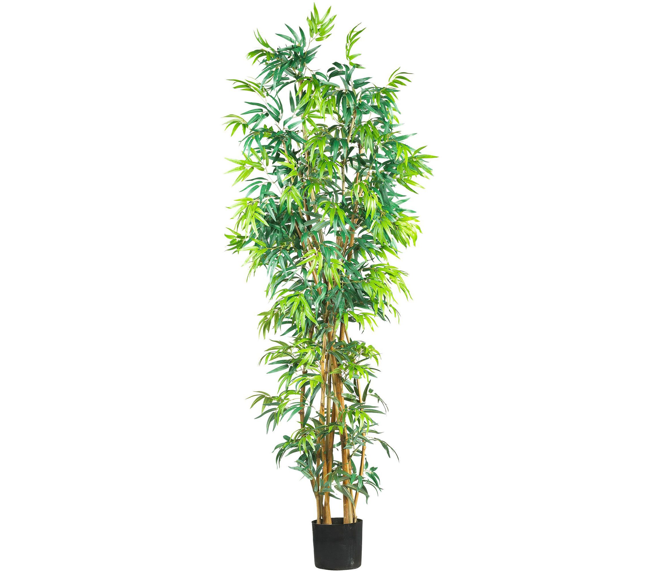 7-Foot Curved Bamboo Silk Tree