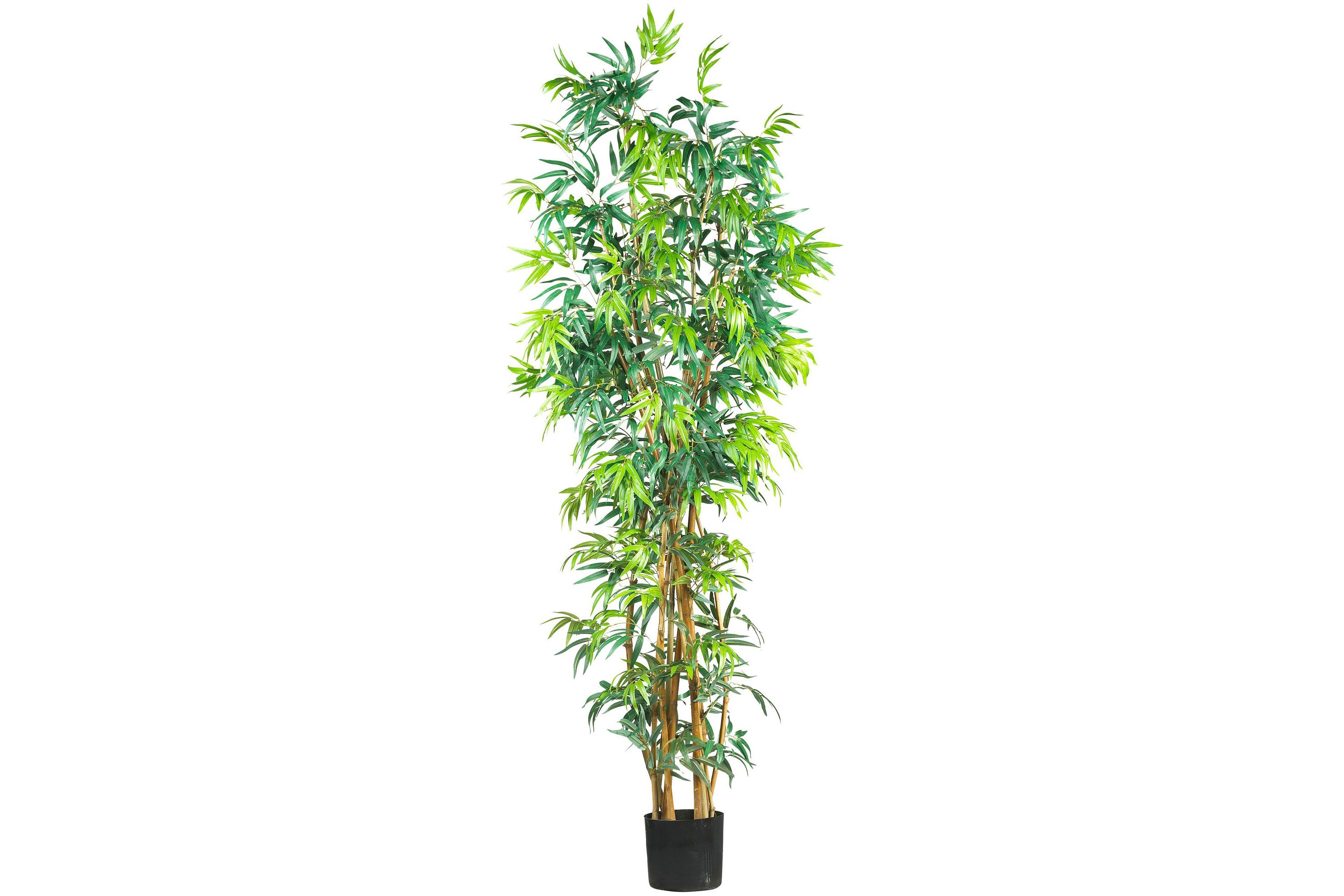 7-Foot Curved Bamboo Silk Tree