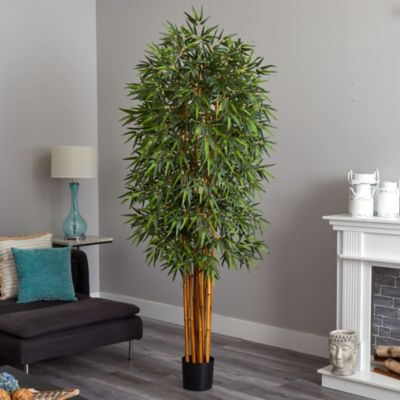 7-Foot Curved Bamboo Silk Tree