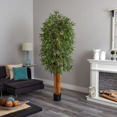 7-Foot Curved Bamboo Silk Tree