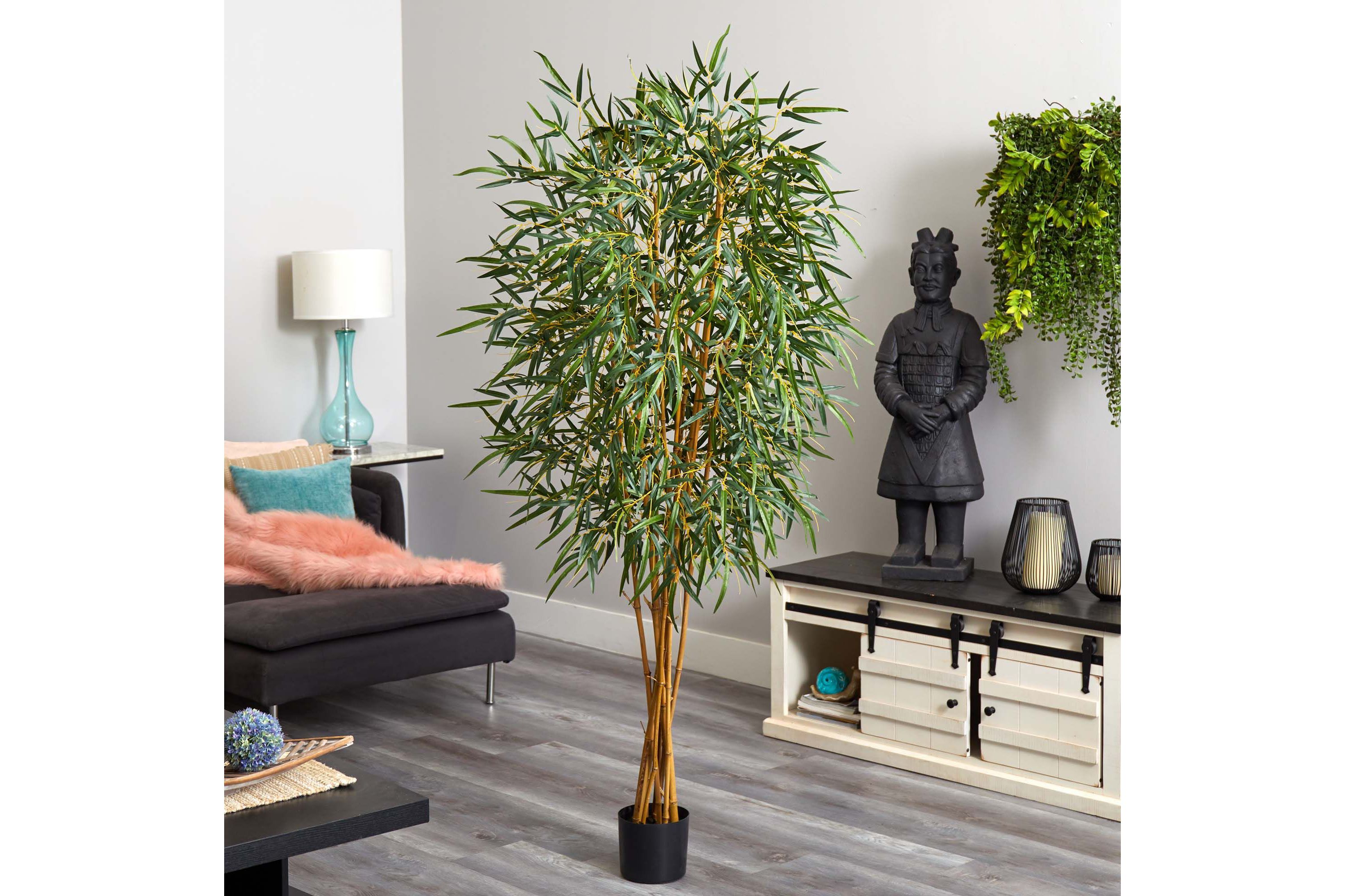 6-Foot Fancy Style Slim Bamboo Silk Tree