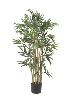 Nearly Natural Multi Bambusa Bamboo Silk Tree, Green