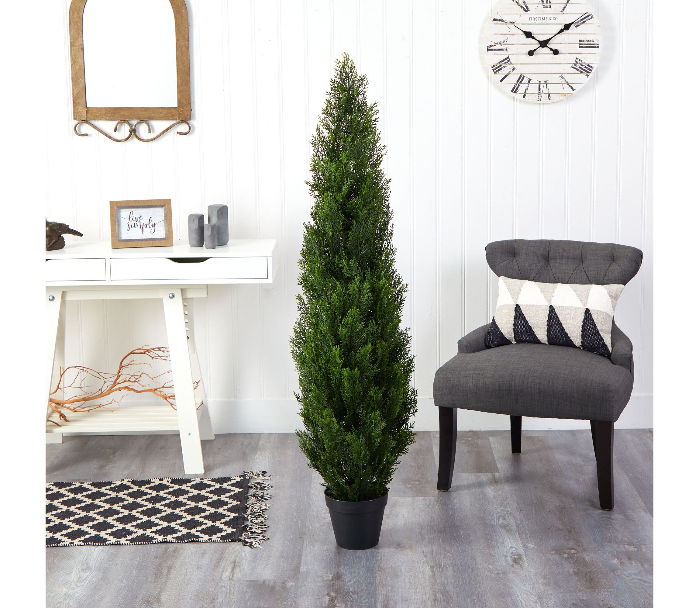 5-Foot Mini Cedar Pine Tree (Indoor/Outdoor)