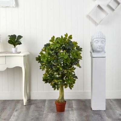 4 Foot Schefflera Silk Tree (Real Touch)