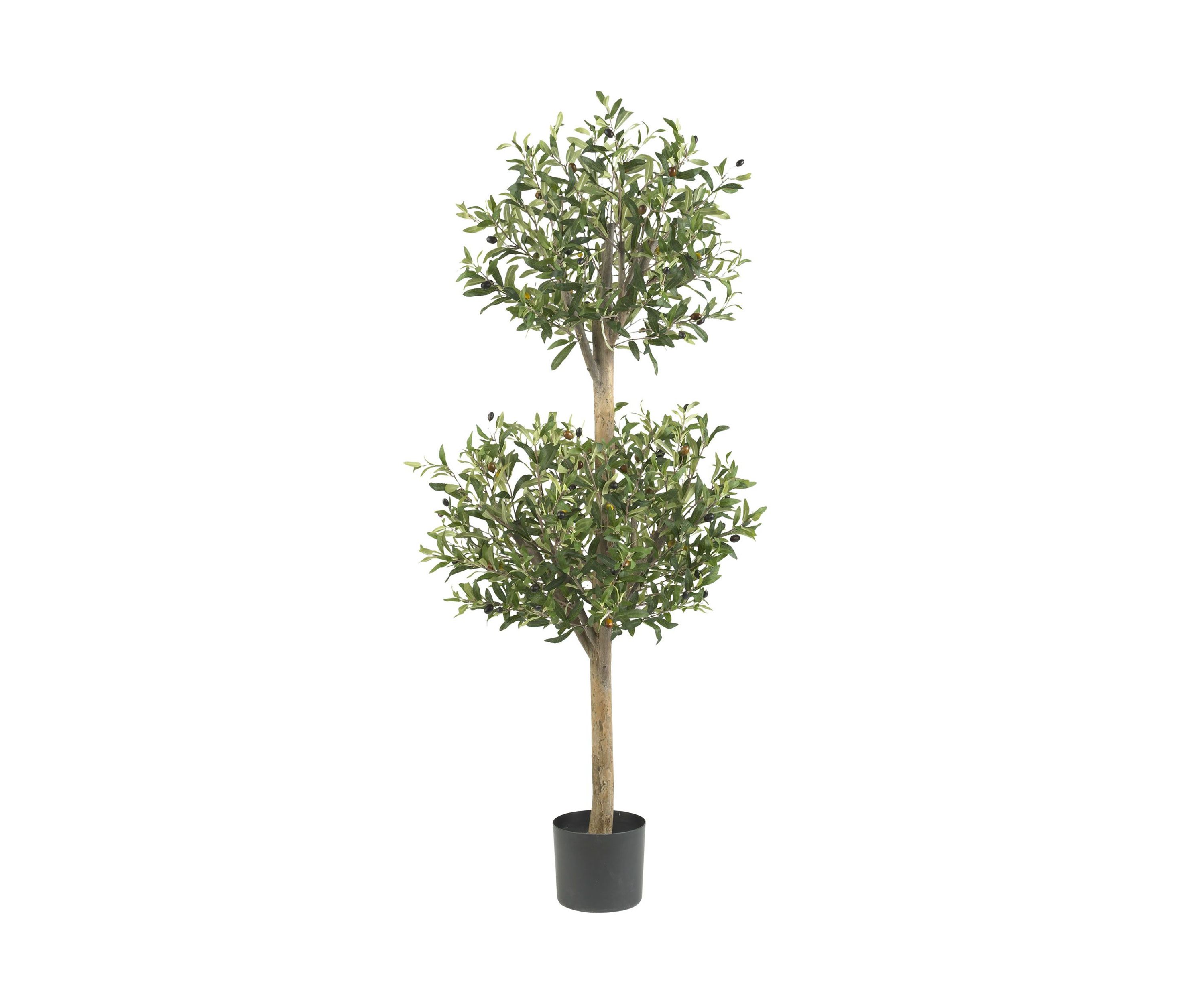 4.5 Olive Double Topiary Silk Tree